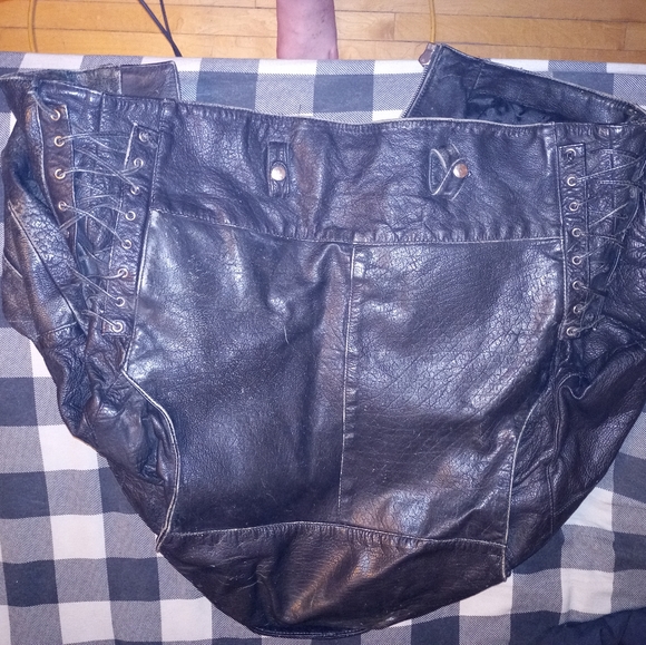Vintage leather jacket - Picture 6 of 7